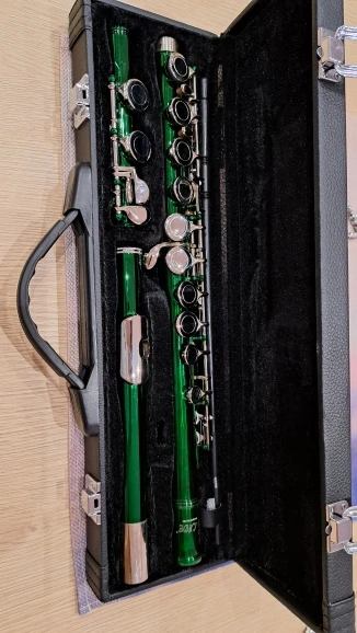 SLADE 16 Closed Open Holes C Key Flute Musical Instrument Concert