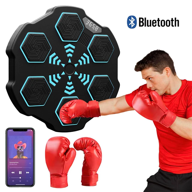 Hot Music Boxing Machine Intelligent Boxing Training Equipment Multipurpose  Fitness Training Tools for Women Men Home Office Use - AliExpress