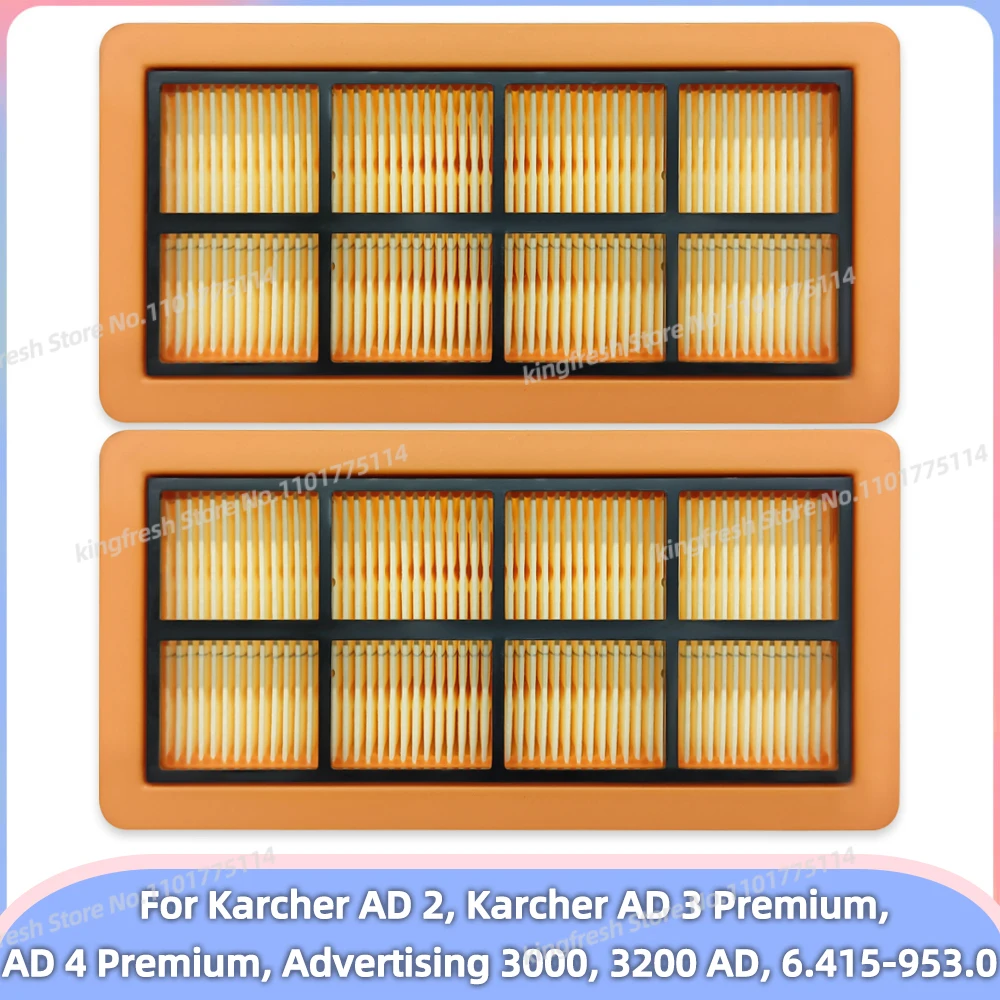 Filtro 6.415-953.0 per AD 2, AD 3.000, AD3.200, AD 3 Premium Fireplace, AD 4 Premium Robot Aspirapolvere Parte