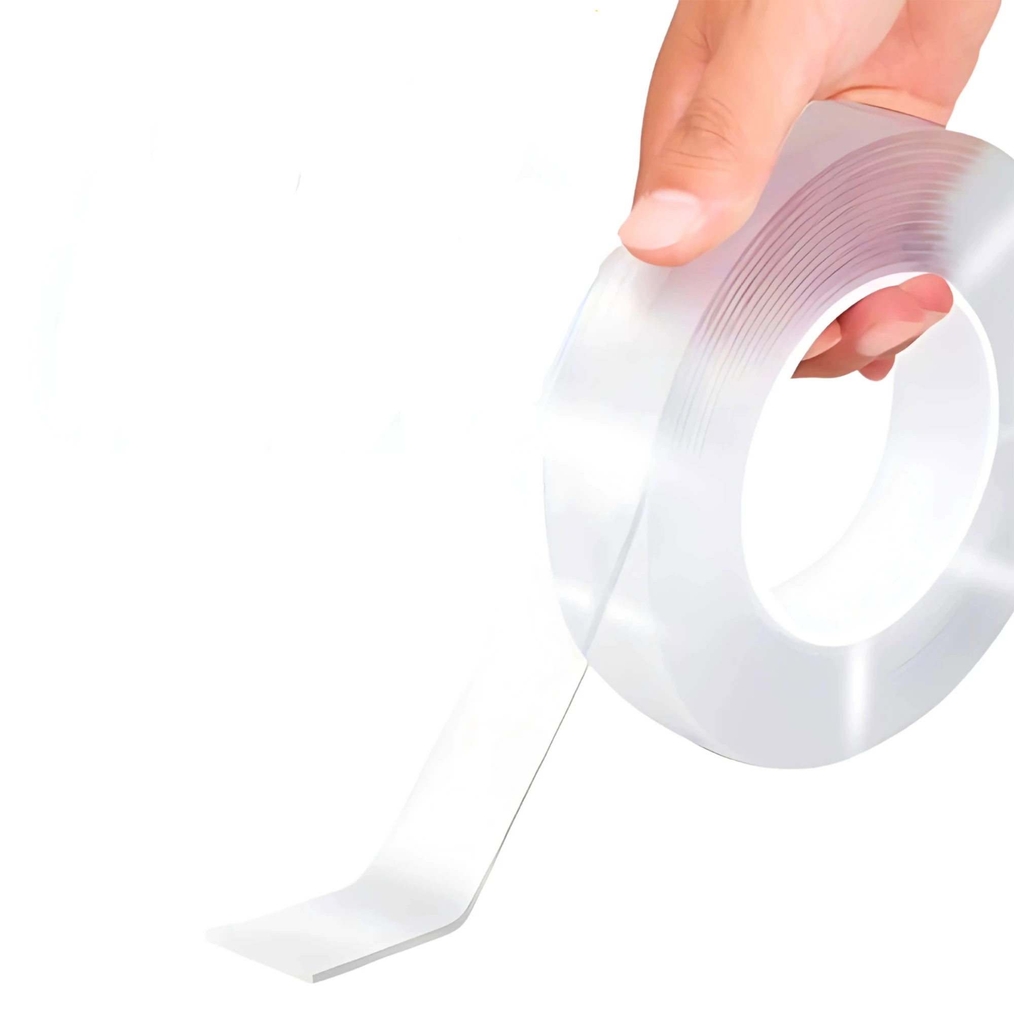 Double Sided Mounting Tape Heavy Duty Nano Two Sided Adhesive Strip for Wall Hanging-10 Feet
