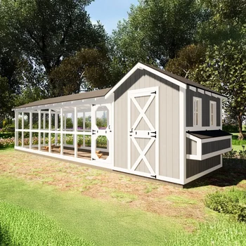 8x32 Chicken Coop Plans 1