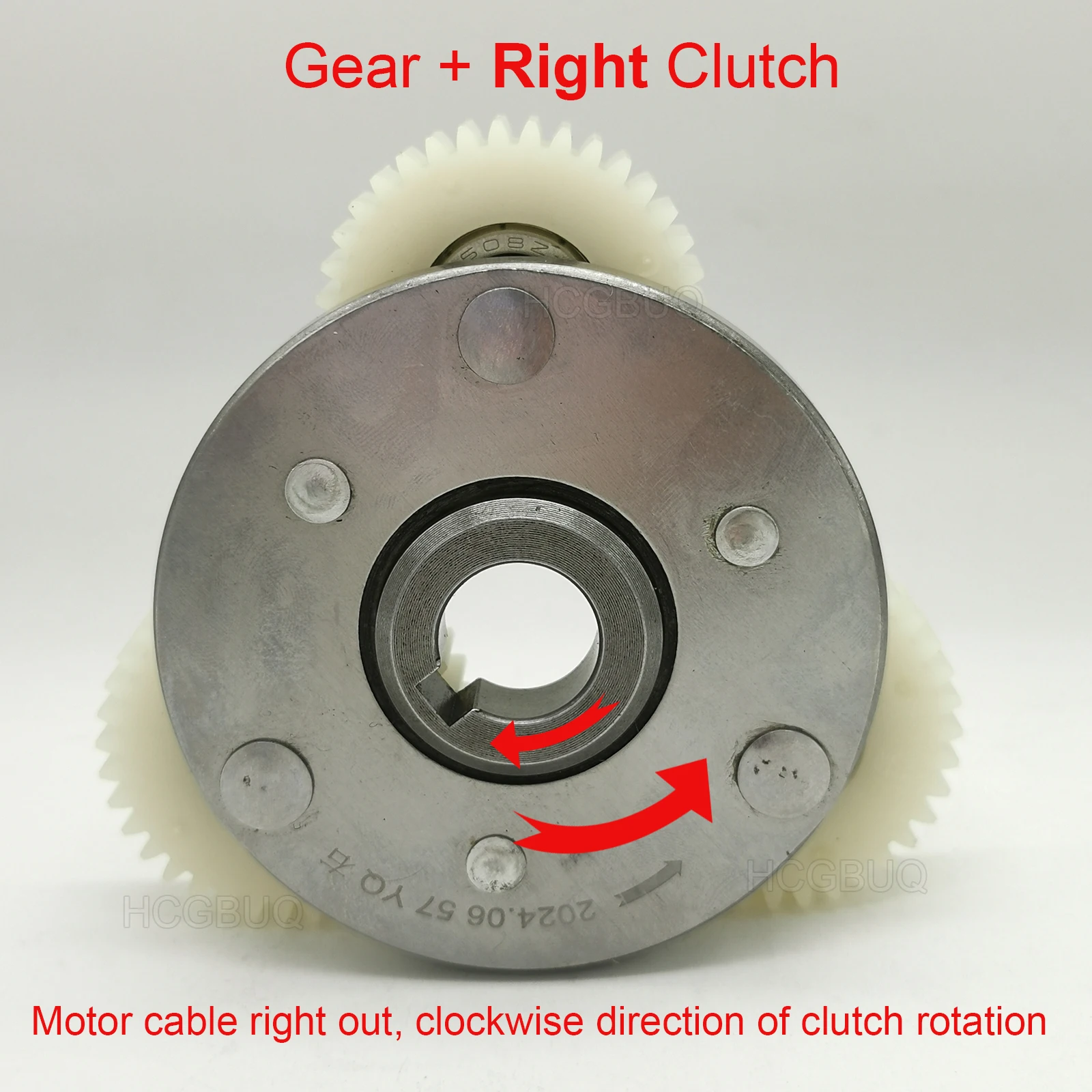 Bafang 모터 전자 자전거 전기 자동차 나일론 기어 부품 용 70mm 오른쪽 콘센트 클러치가있는 전기 자전거 36T 38mm 유성 기어