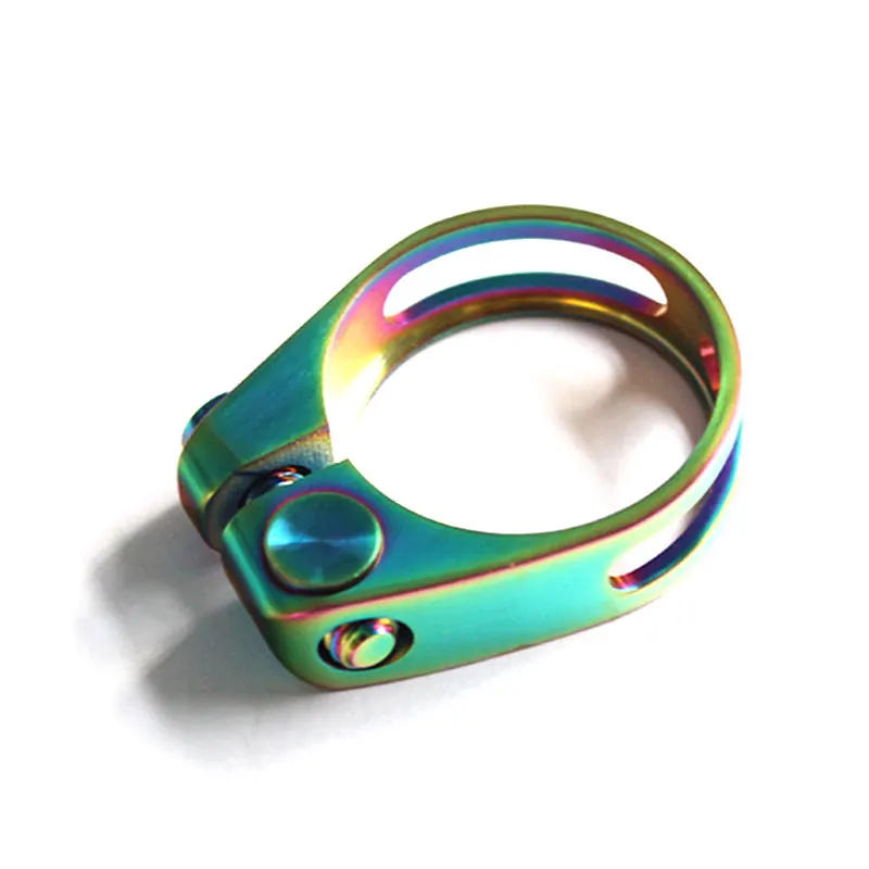 

Титановые зажимы подседельного штыря, шоссейный велосипед, аксессуары для горного велосипеда, 31,8 мм, 34,9 мм, новые