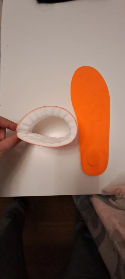 Orthopedic Elastic Insoles – Breathable Arch Support with Shock-Absorbing Heel