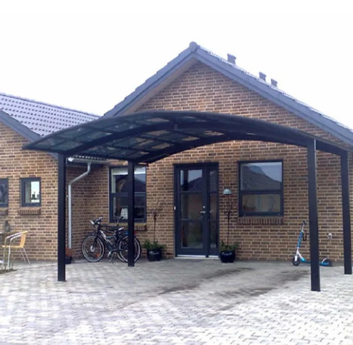 Outdoor Parking Garden VillaShelter Canopy Tent Car Carport Metal Garage Exterior Sunshade For Aluminium Alloy Cars Shed photo review