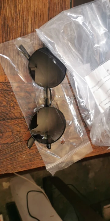 Retro Round Polarized Sunglasses photo review
