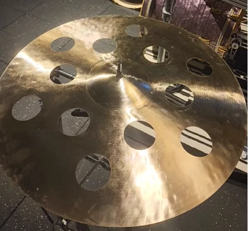 Delta Ozone 18" Crash 12 Holes Cymbals B20 Cast Bronze