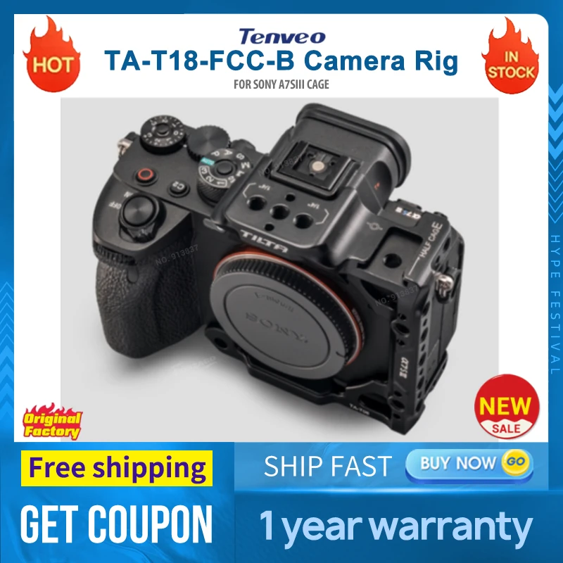 TILTA TA T18 FCC B Camera Rig for Sony A7sIII Cage Full Half Cage Basic Lightweight Camera cage