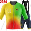 2024 Lithuania National Cycling Jersey Set Short Sleeve LTU Cycling Clothing Road Bike Shirts Suit Bicycle Bib Shorts MTB Wear 1