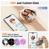 【 Amoled 】 2025 Women'S Smart Watch, 1.43 Hd Screen, Ip68 Waterproof Sports Fitness Watch, With Heart Rate, Suitable For Android 5