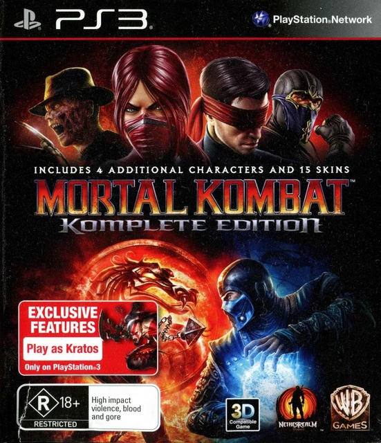 pueblo convertible Honorable Игра Mortal Kombat: Komplete Edition (ps3, Ps3 Games Discs Used, Playstation  3 Games, Games For Playstation 3, Cheap, Game) - Game Deals - AliExpress