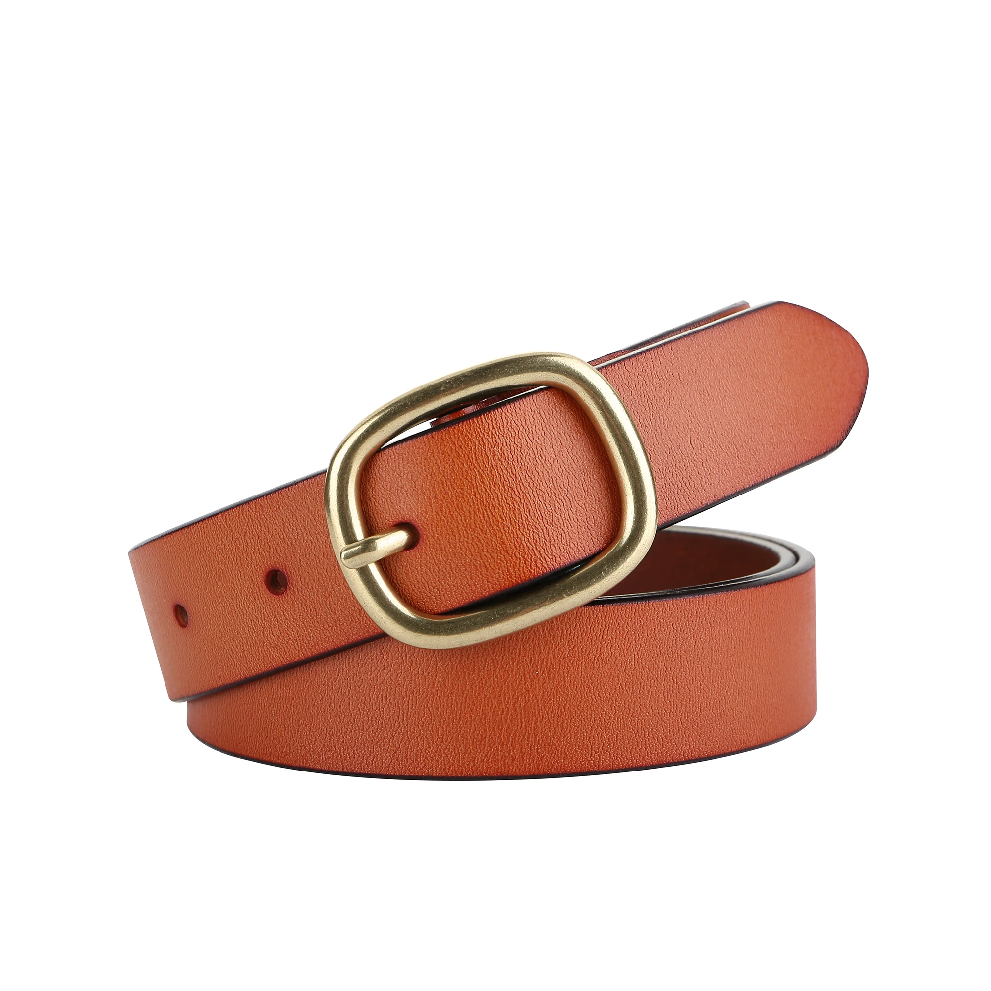 Modische Schmale Damengürtel Vintage Wildleder Rindsleder Gürtel Echtleder Gürtel für Damen Kleid Mantel Dekoration Silberne Schnalle Taillengürtel – Detail 20