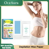 Epilator Wax Paper Depilate Underarm Legs Arm Upper Lip Bikini Smooth Skin Inhibit Hair Growth Painless Hair Removal Wax Strips 1
