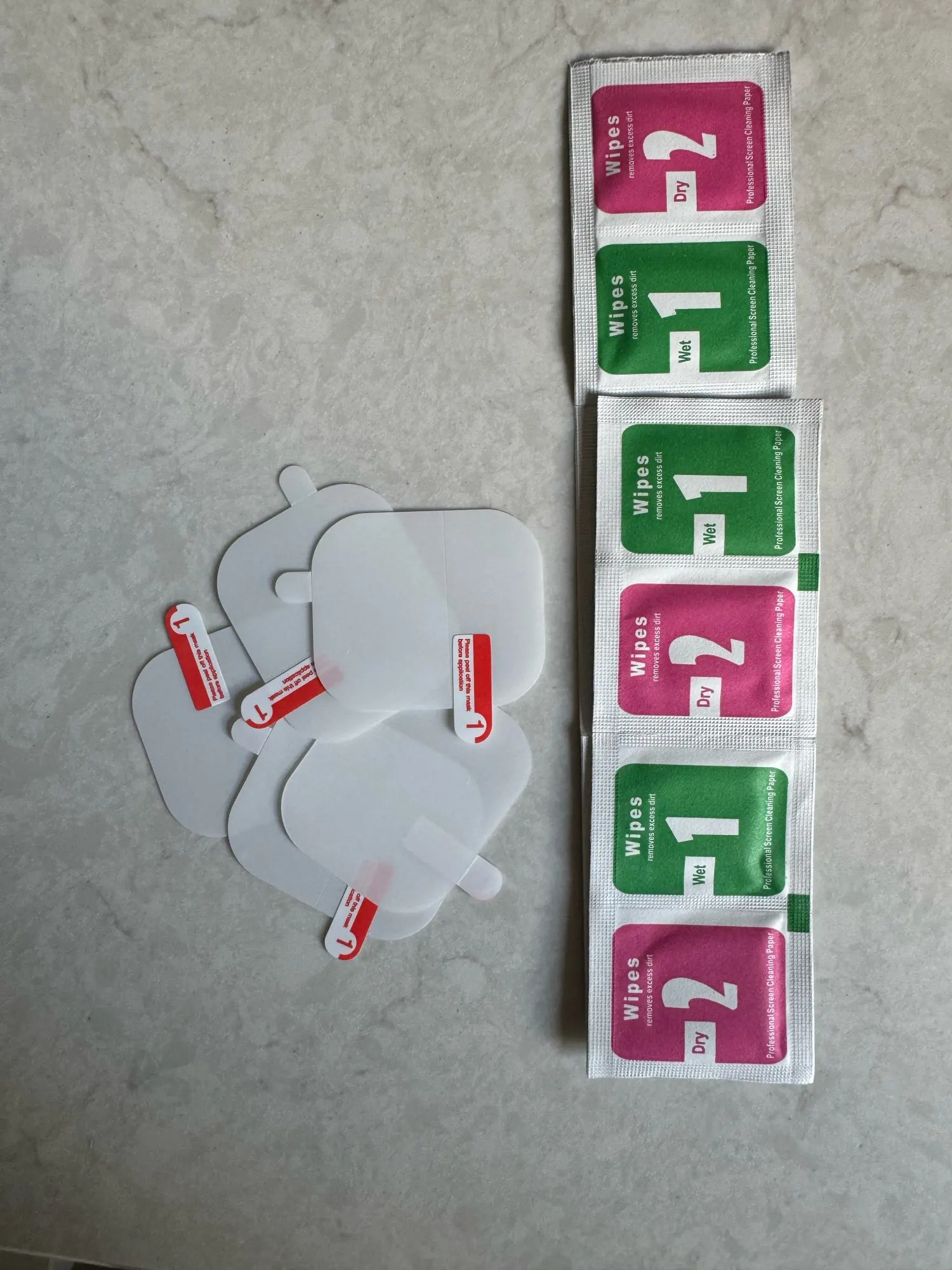 5er-Pack Hydrogel-Folie – Unsichtbarer Displayschutz für alle Apple Watch Modelle photo review