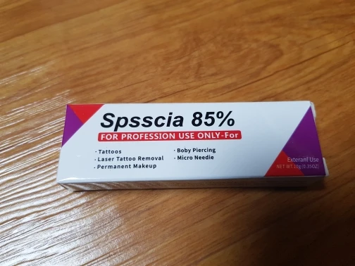 85% Spsscia Multipurpose Numbing Cream lidocaine 8% for Cosmetic tattooing/Permanent Makeup/Piercings/Waxing/Microblading/Laser photo review