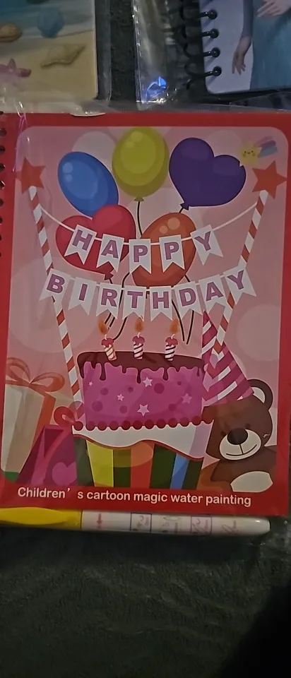 Magical Water Painting Book 🎨 (Set of 4) photo review