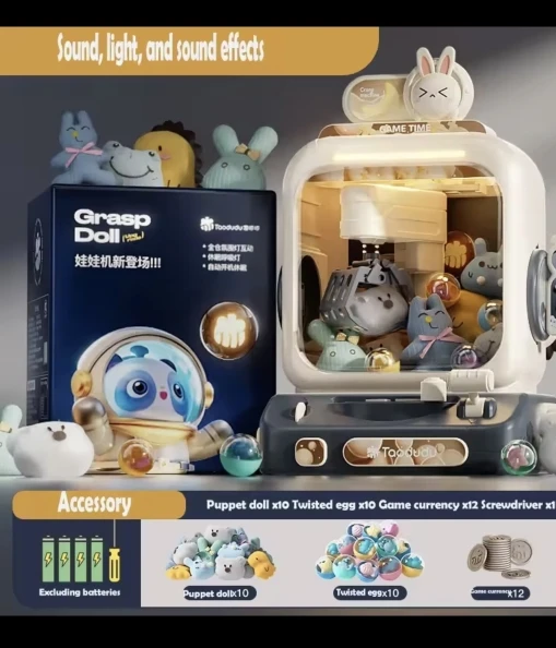 Mini Claw Catch Toy Crane Machine photo review