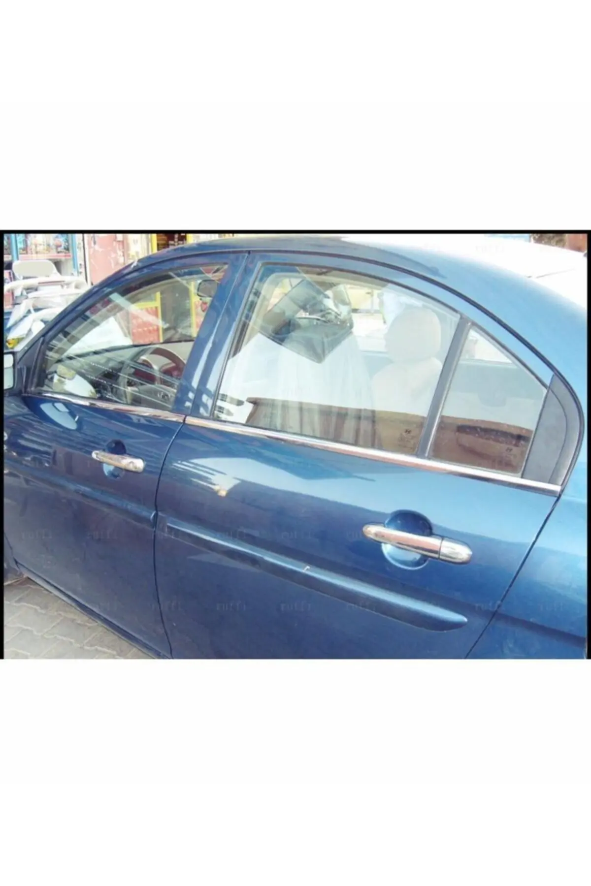 

Хромированная лента для окон Hyundai Accent Era 4 двери 2005 и выше модели из нержавеющей стали-модификация автомобиля