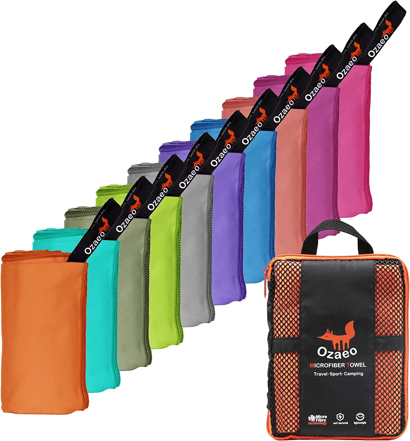 Quick Dry Travel Towel Microfiber Sport Swim Lightweight Beach Towel