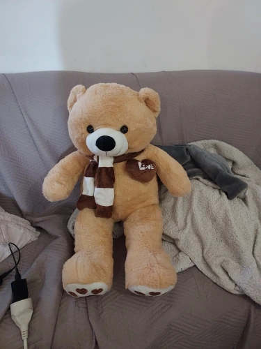 Teddy Bear With Scarf photo review