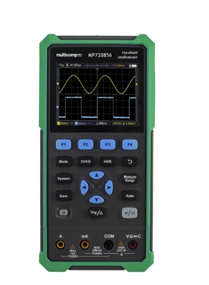 

Осциллограф MULTICOMP PRO MP720856, 2-канальный, 100 МГц, 500 MSPS