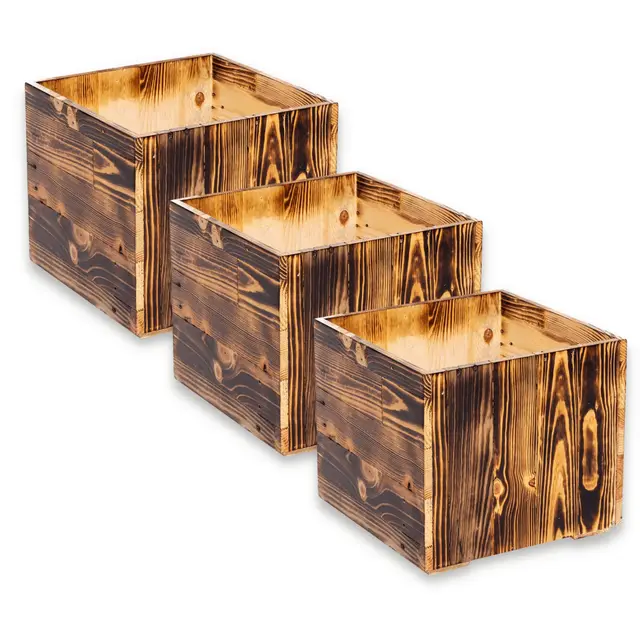 Large brown White Hunter planter