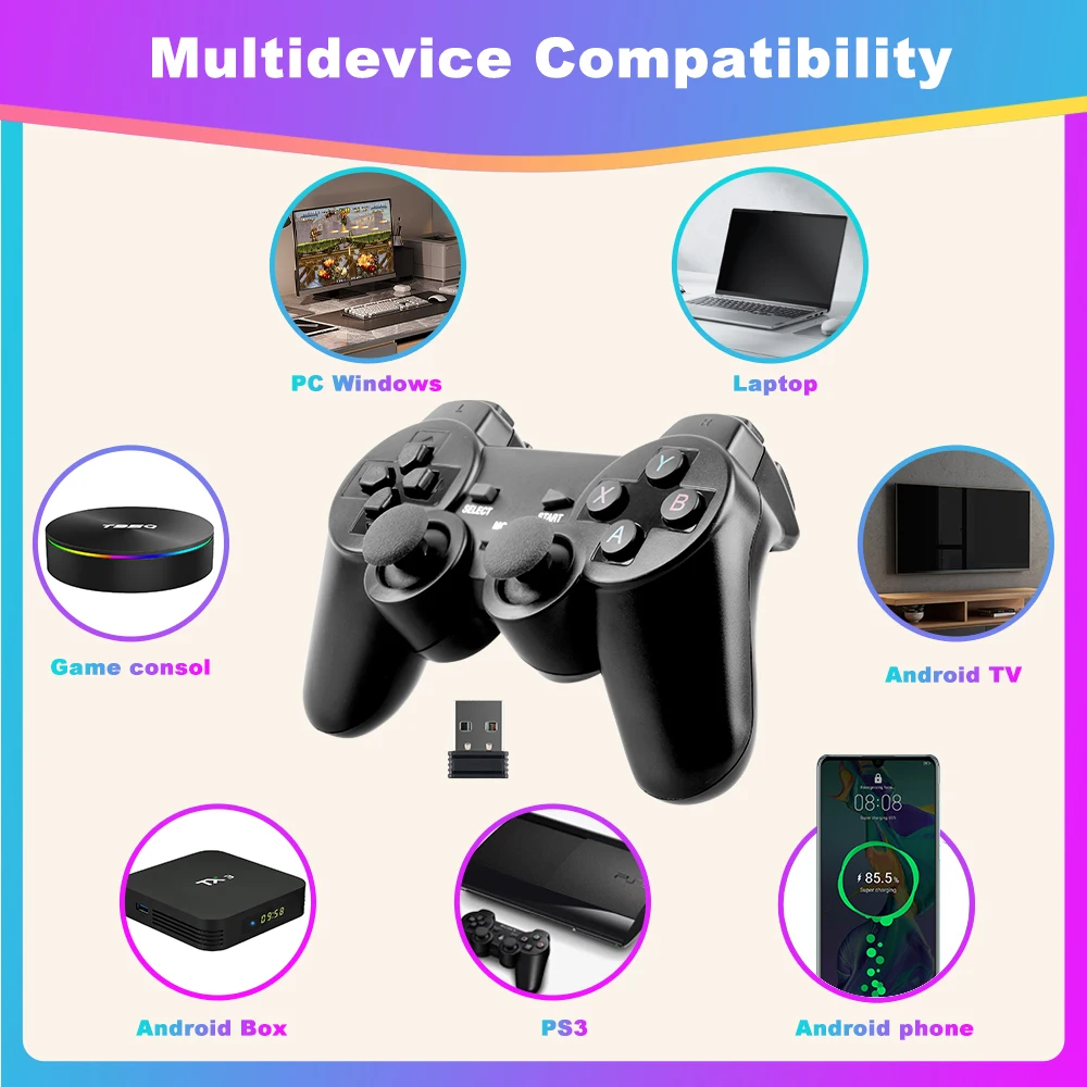   ֿܼ  е, PS3, PC,  HDD, Ʈ TV ڽ, ޴  Ʈѷ, USB ̽ƽ  ׼, 2.4G