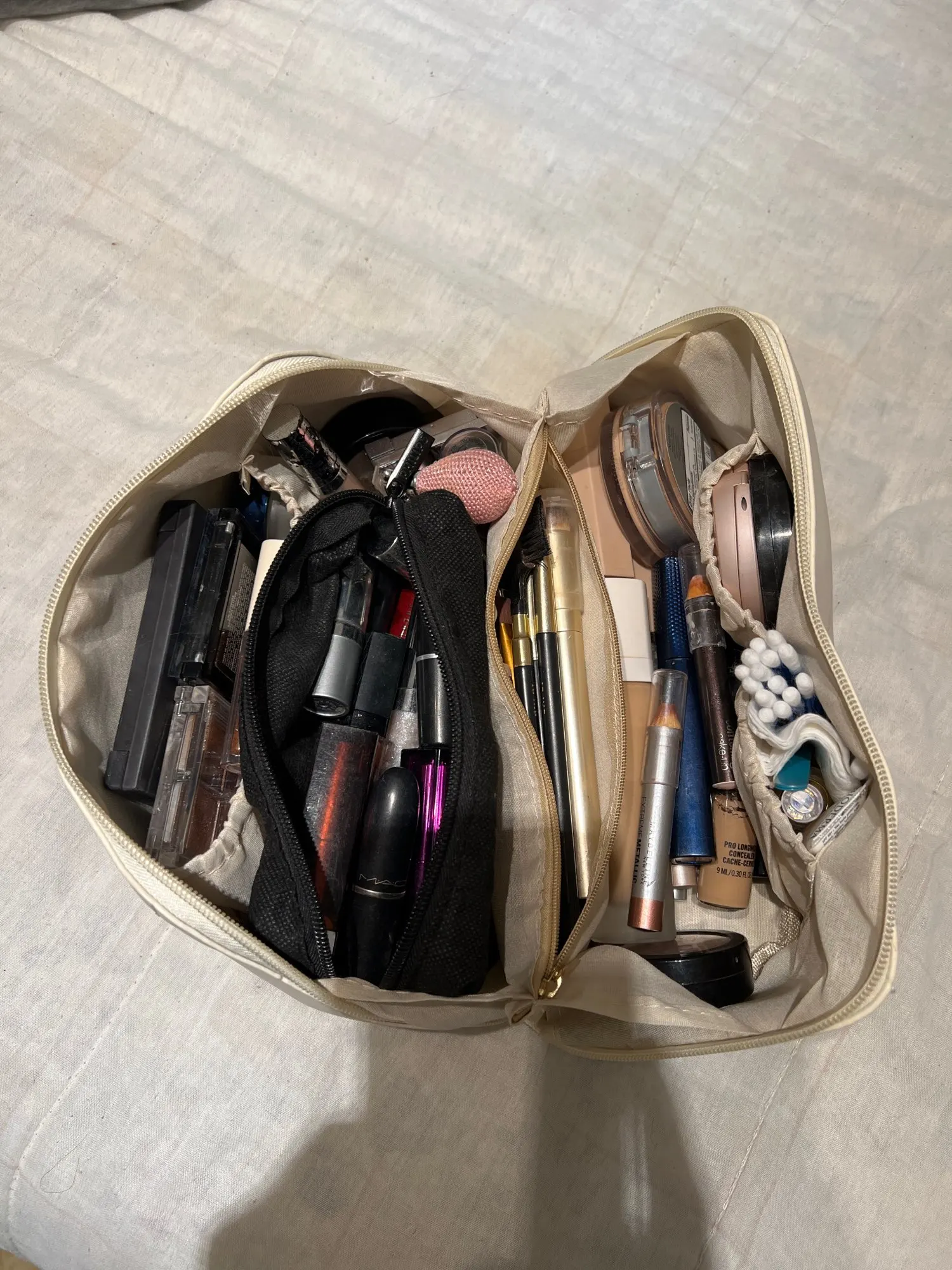 Cakelane Premium Leather Makeup Organizer Bag Lulunami