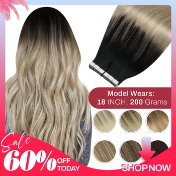 Balayage Blonde Tape-In Extensions 1