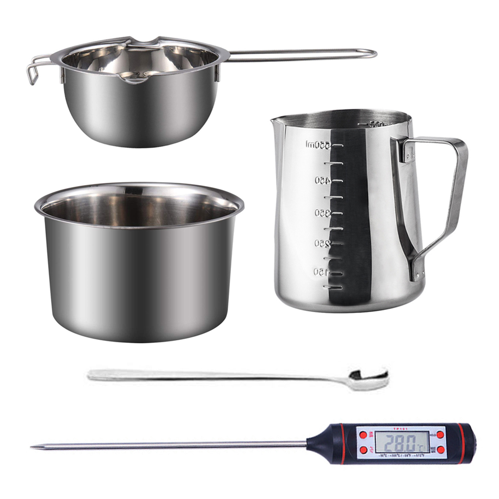 DIY Handmade Aromatherapy Candle Making Kit Soap Making Design Tools Christmas Baking Supplies Measuring Cup Wax Melting Pot