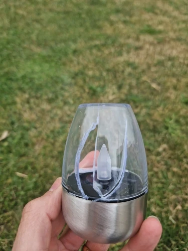 LED Solar Candles Night Light - Waterproof and Rechargeable photo review