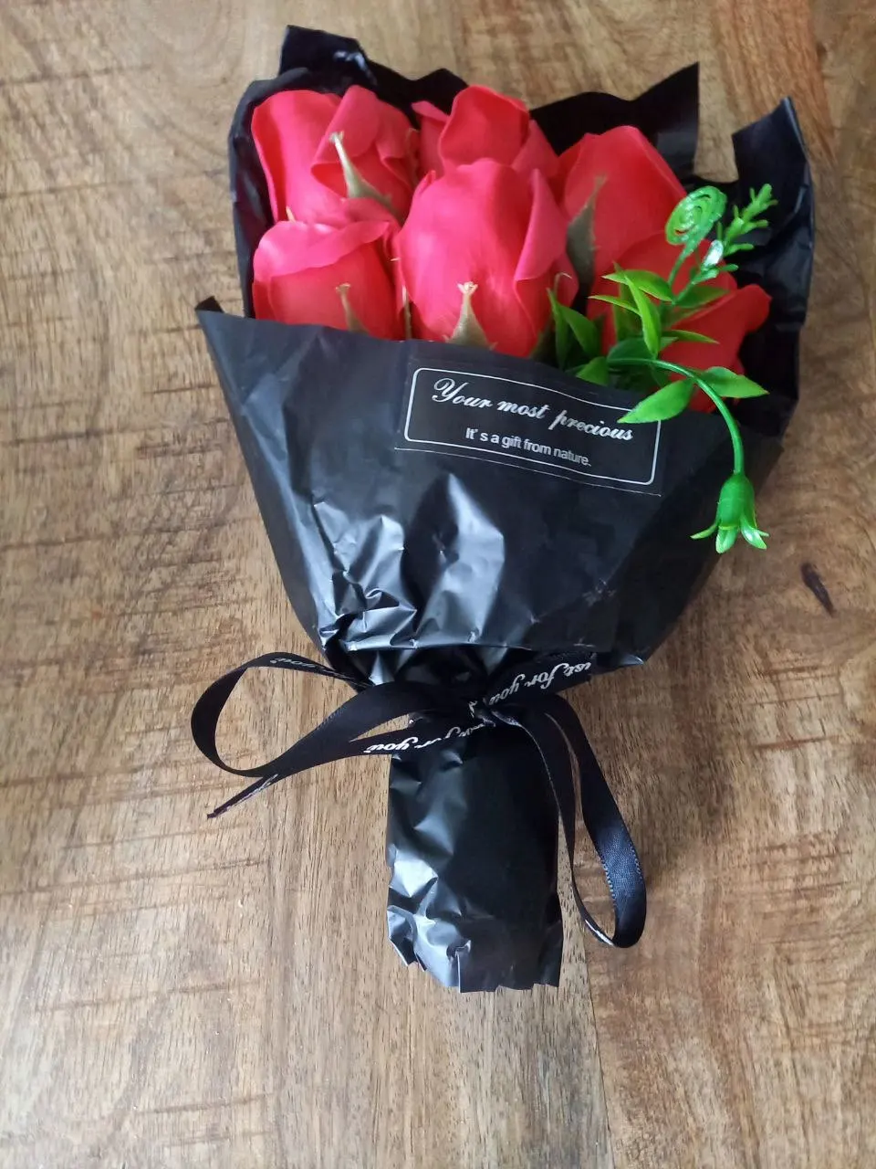 9 Heads Soap Flower Rose Bouquet | Artificial Roses For Gifts & Decor