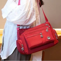 Sac étanche en Nylon pour femmes, sacoches pour dames, sac à bandoulière de voyage de grande capacité, sacs à main décontractés de haute qualité 4