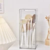 1pc makeup brush storage box, simple and transparent multifunctional makeup brush storage rack, simple, durable and practical 4