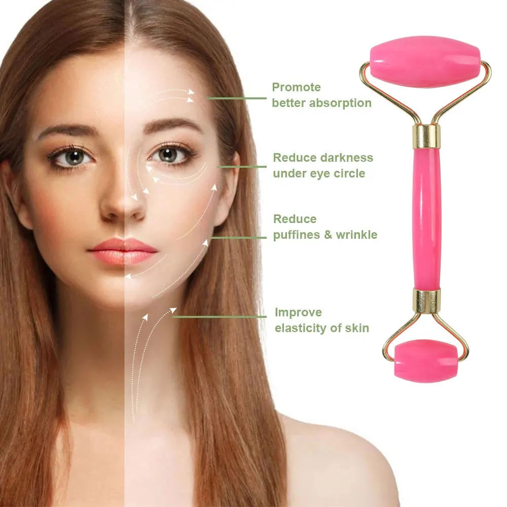 Rose resin massage spa roller guasha board massage scrapers plate for face neck back body relaxation anti-aging skin massager neck massager face massager silicone face roller guasha board