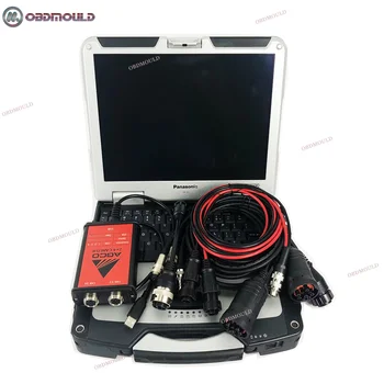 For AGCO Diagnostic kit FOR AGCO CANBUS FENDT FenDias Massey Ferguson FOR AGCO SISU Power WinEEM4 Service Tools with CF54 Laptop