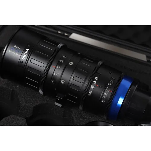 라오와 OOOM T2.9 시네렌즈, 25-100mm, 블랙, 화이트