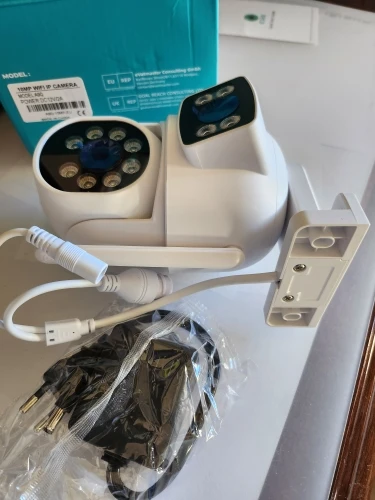 12MP Outdoors Wifi Camera 6K HD Three Lens Security PTZ IP Surveillanc Camera Human Auto Detect Tracking CCTV Camera ICESS APP photo review