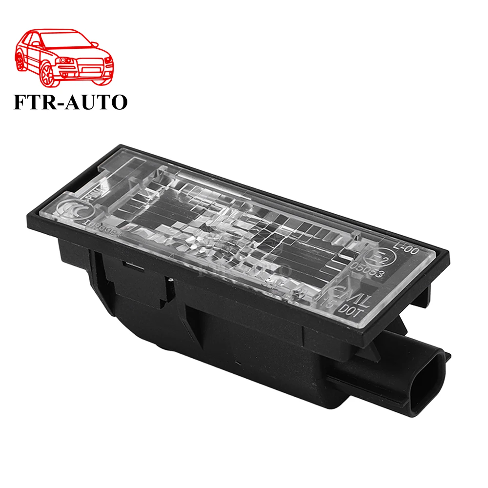 Lampada Luce Targa Abs 8200480127 Muslimexayal Per Renault Captur 2 Clio Laguna 3 Master 3 Megane 2 Trafic 3