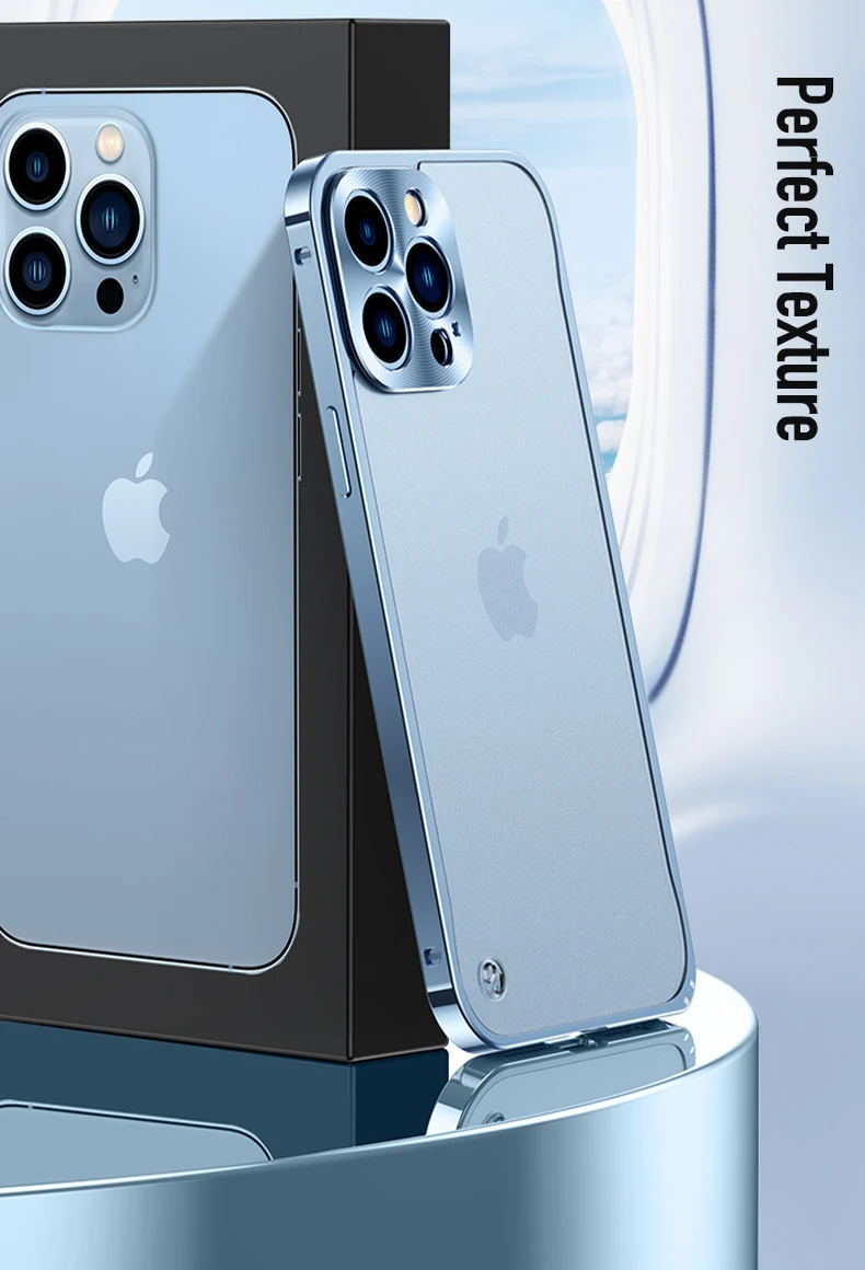 cool iphone 12 pro max cases Compatible with iPhone 13 12 Pro Max Case Compatible with Charger Classic Aluminium Alloy Metal Ultra Slim Shockpr cool iphone 12 pro max cases