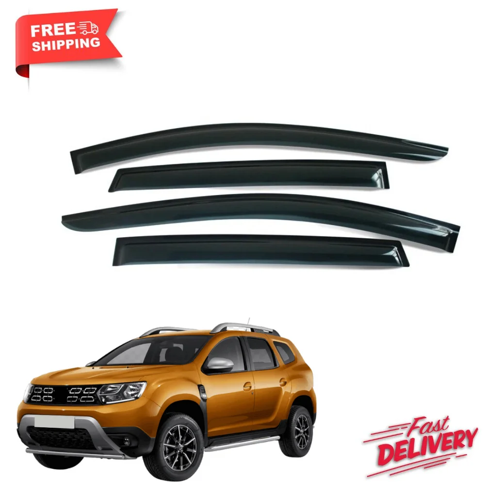Garniture de Fenêtre pour Dacia Duster 2018-2024 Acier Inox 4Pcs