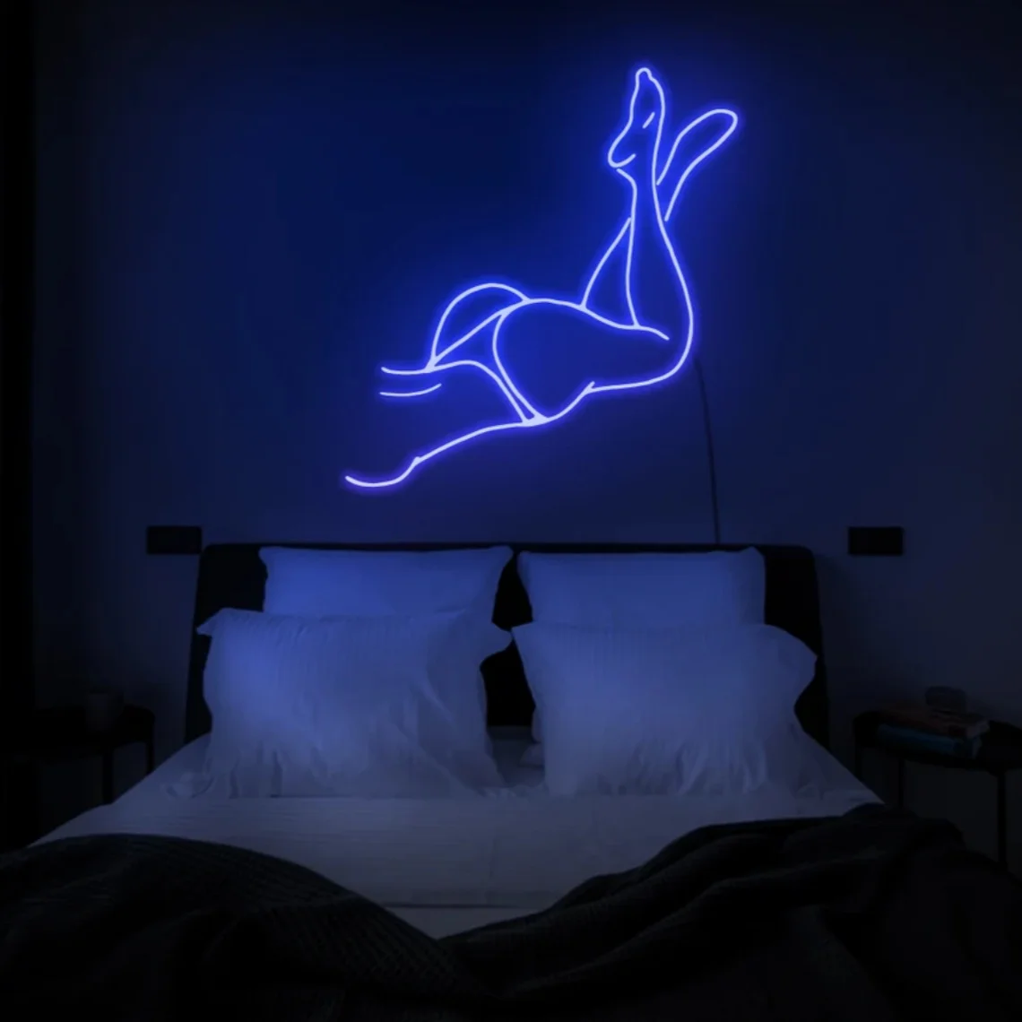 Girl Body Neon Sign Woman Body Wall Art Neon Sign