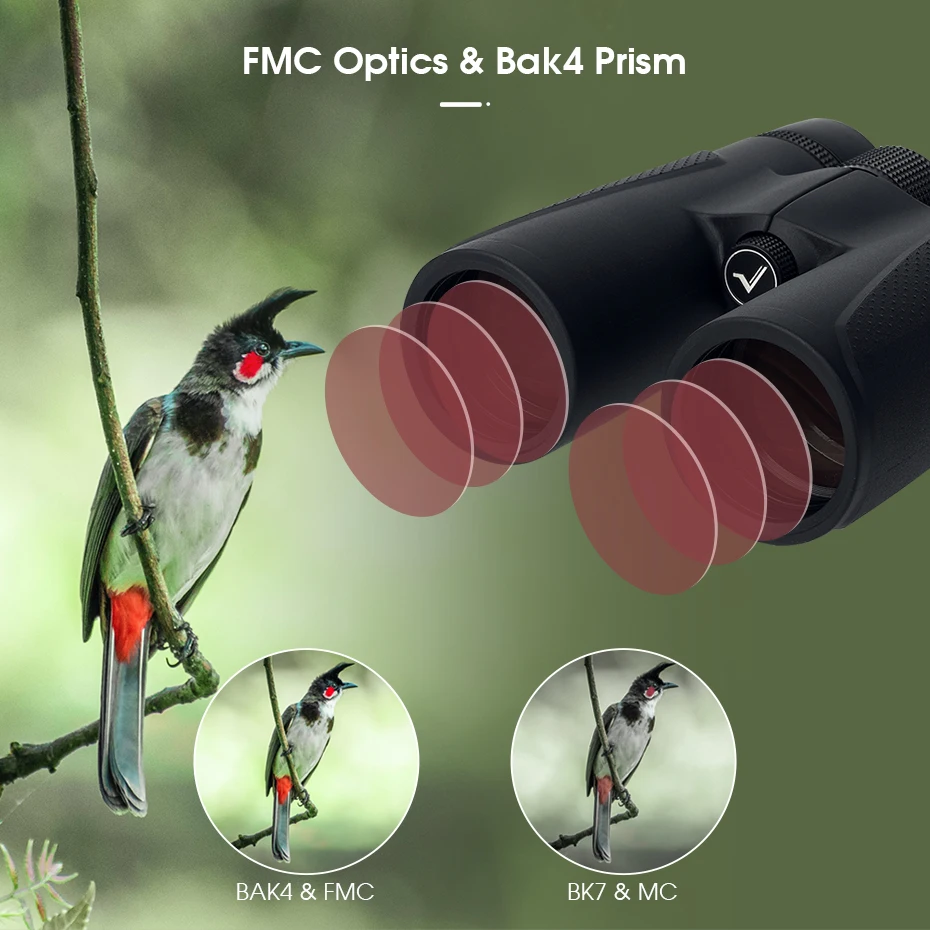 SVBONY SV202 8X32/8x42/10x42/10X50 ED long range Binoculars,IPX7 Waterproof BAK4 for Bird Watching,Stargazing,camping,travel 3