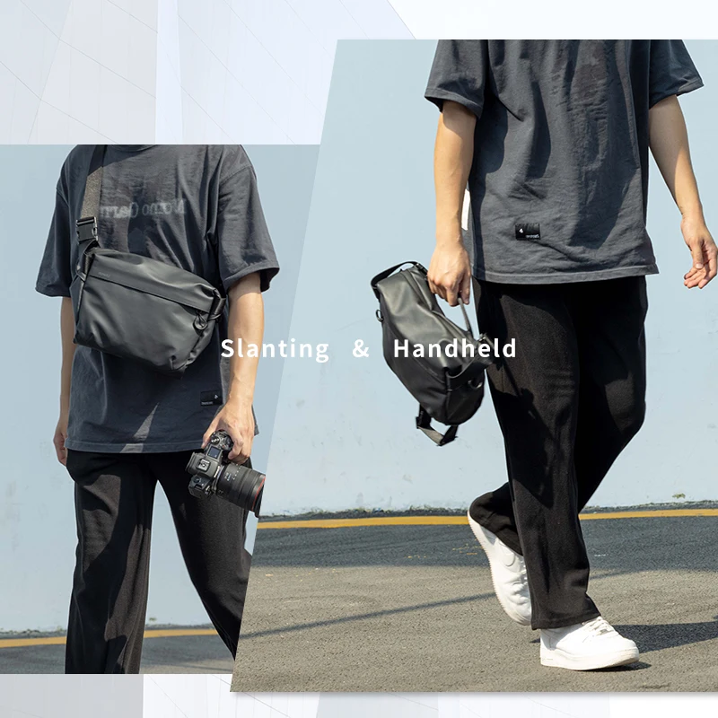 Ulanzi PB008 DSLR Camera Bag Splash-proof Shoulder Video Camera Case For Canon Nikon Sony Lens Pouch photography Photo Bag