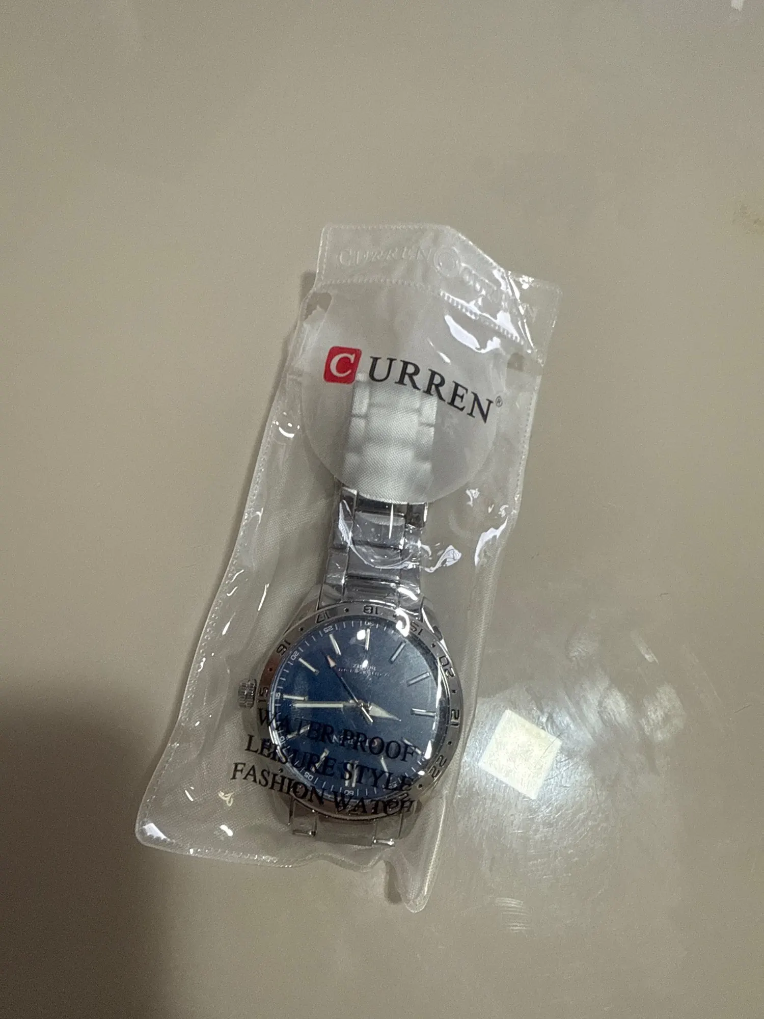 Curren 8452 relógio de quartzo masculino simples moda lazer relógio de negócios preto prateado pulseira de aço inoxidável relógio de pulso para masculino photo review