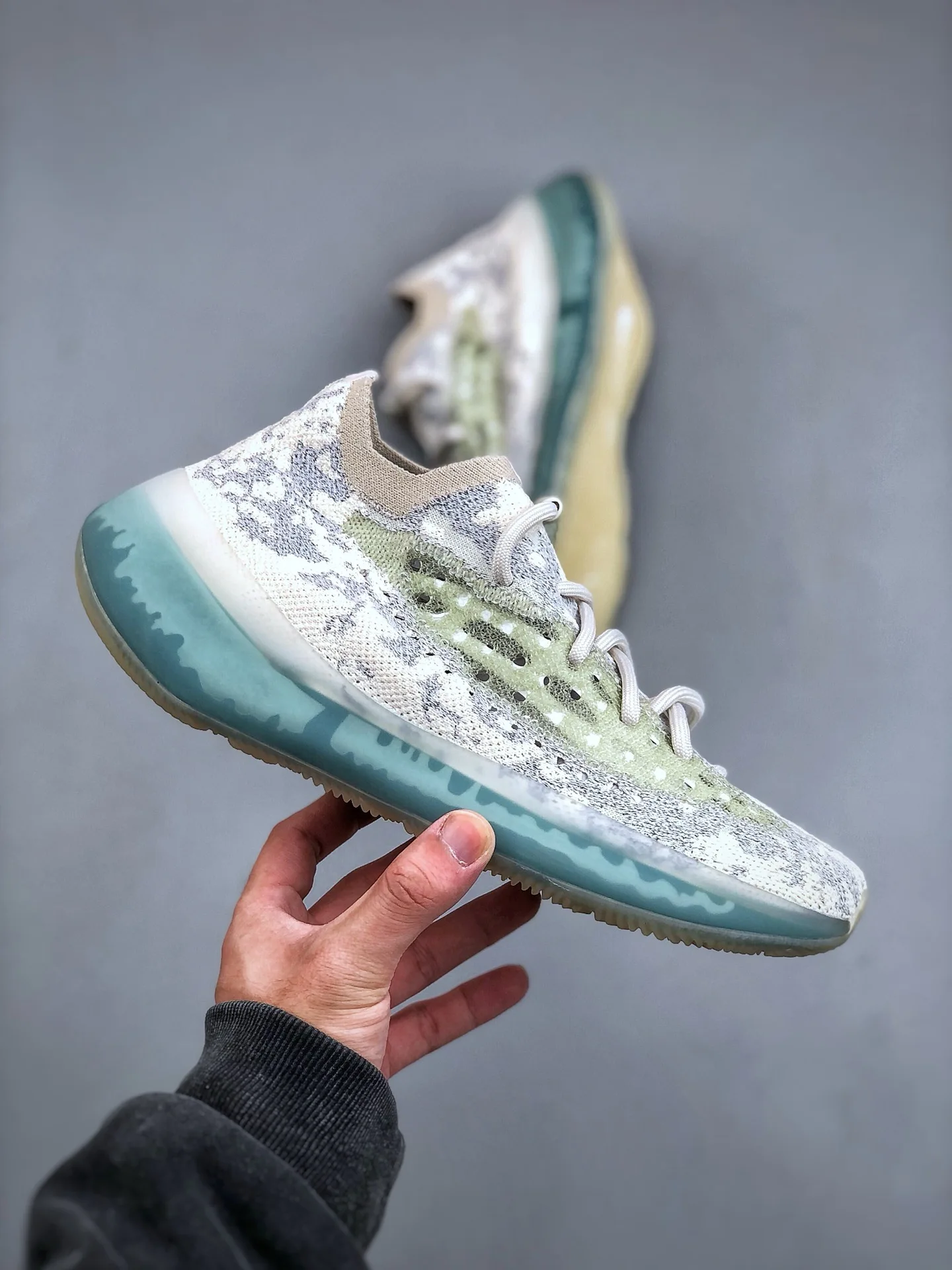 Adidas Yeezy Boost 380 Decorate Rf Yeezy X Adidas Black/Brown Knit