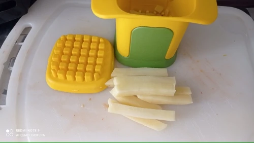 Multifunktionell Grönsakshackare Pommes frites Skärare Hushållshand Tryck Lök Tärning Gurka Potatisskärare Köksredskap photo review