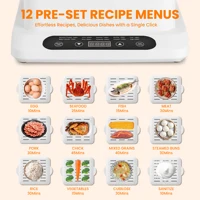 Food Steamer 3 Tier 16QT Electric Vegetable Steamer with Keep Warm and Timer Multifunctional Digital Steamer (800W) 2