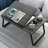 Laptop Desk Bed Table Adjustable Foldable Desk Notebook Stand Reading Holder with Cup Holder for Writing/Working on Bed/Couch 1
