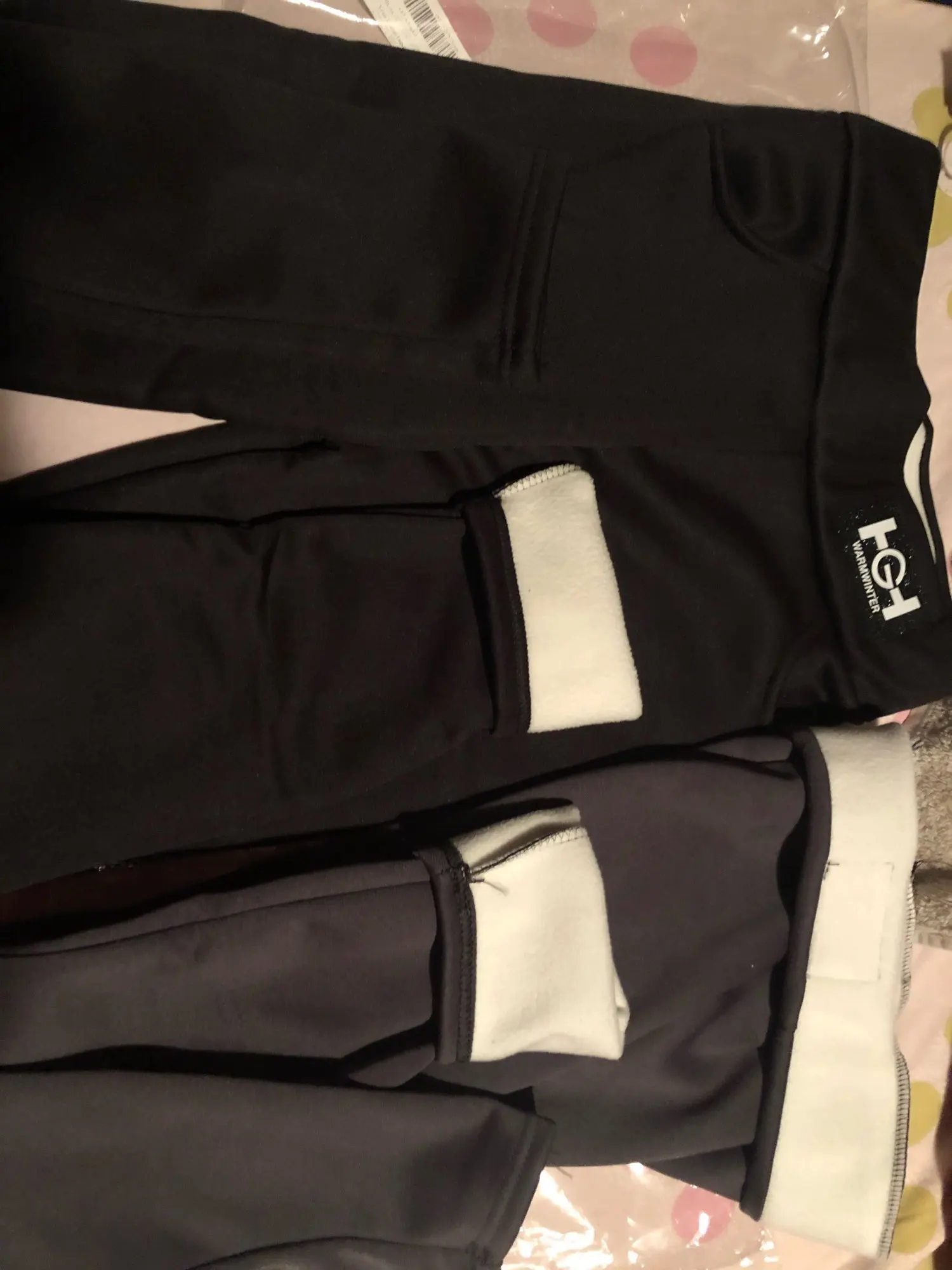 Winter Women Leggings Solid Warm Leggings Thicken Lambwool Hight Waist Fleece Keep Butt Lift High Stretchy Walking Pants Pocket